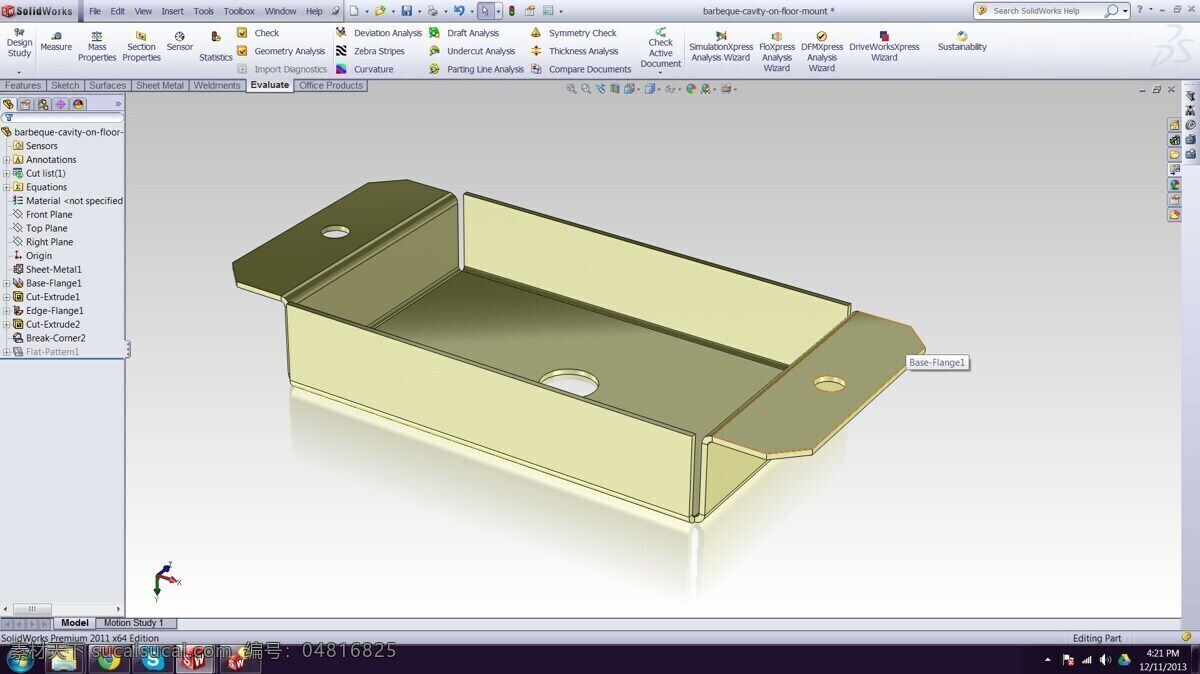 金属 板 安装 支架 工作 纸张 3d模型素材 其他3d模型