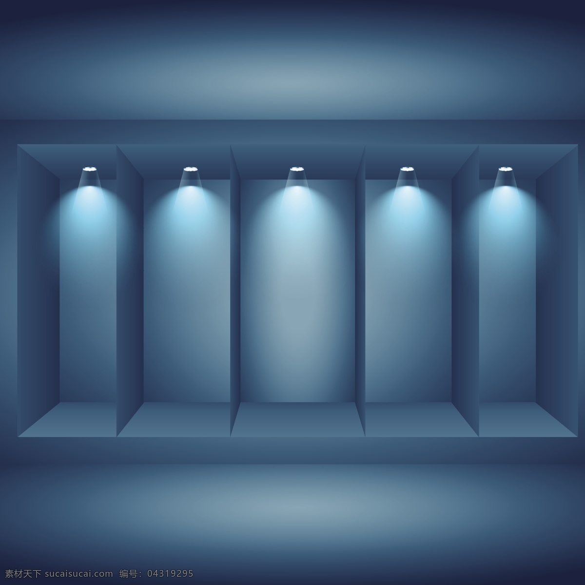 演播室 灯光 演示 背景 样机 蓝色 照片 3d 广告 模拟 射灯 室内 渐变 清洁 工作室 显示 黑暗