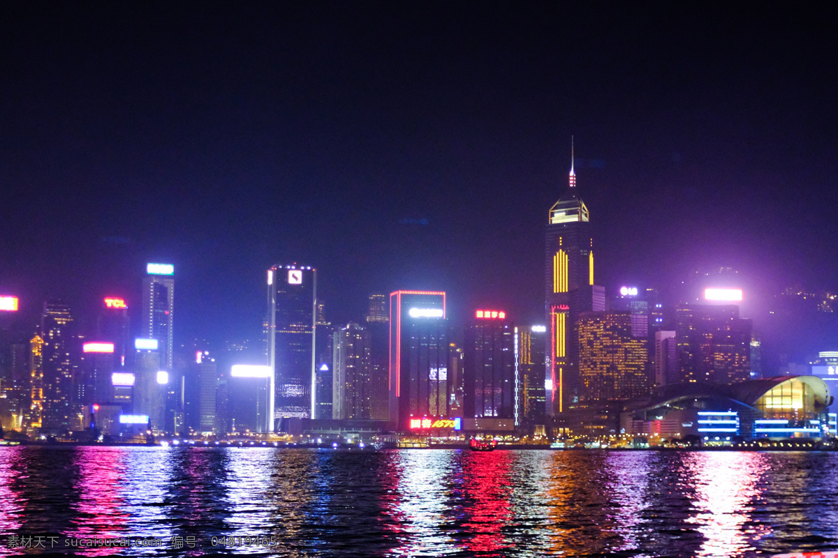 香港 维多利 亚湾 维多利亚湾 夜景 香港夜景 香港海湾 旅游摄影 国外旅游