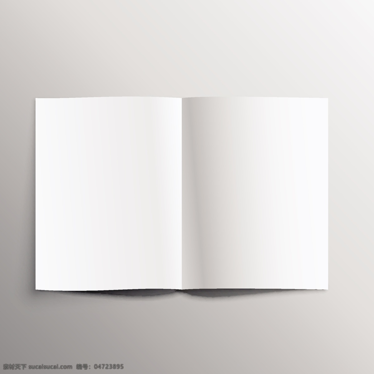 空白画册展示 模板 样机 空白 宣传页 折页 传单 杂志 纸 纸张 效果 展示 画册设计