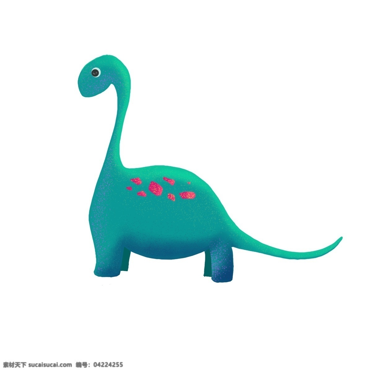 可爱 绿色 小 恐龙 插画 绿色小恐龙 可爱的恐龙 动物 卡通恐龙插画 霸王龙 恐龙乐园