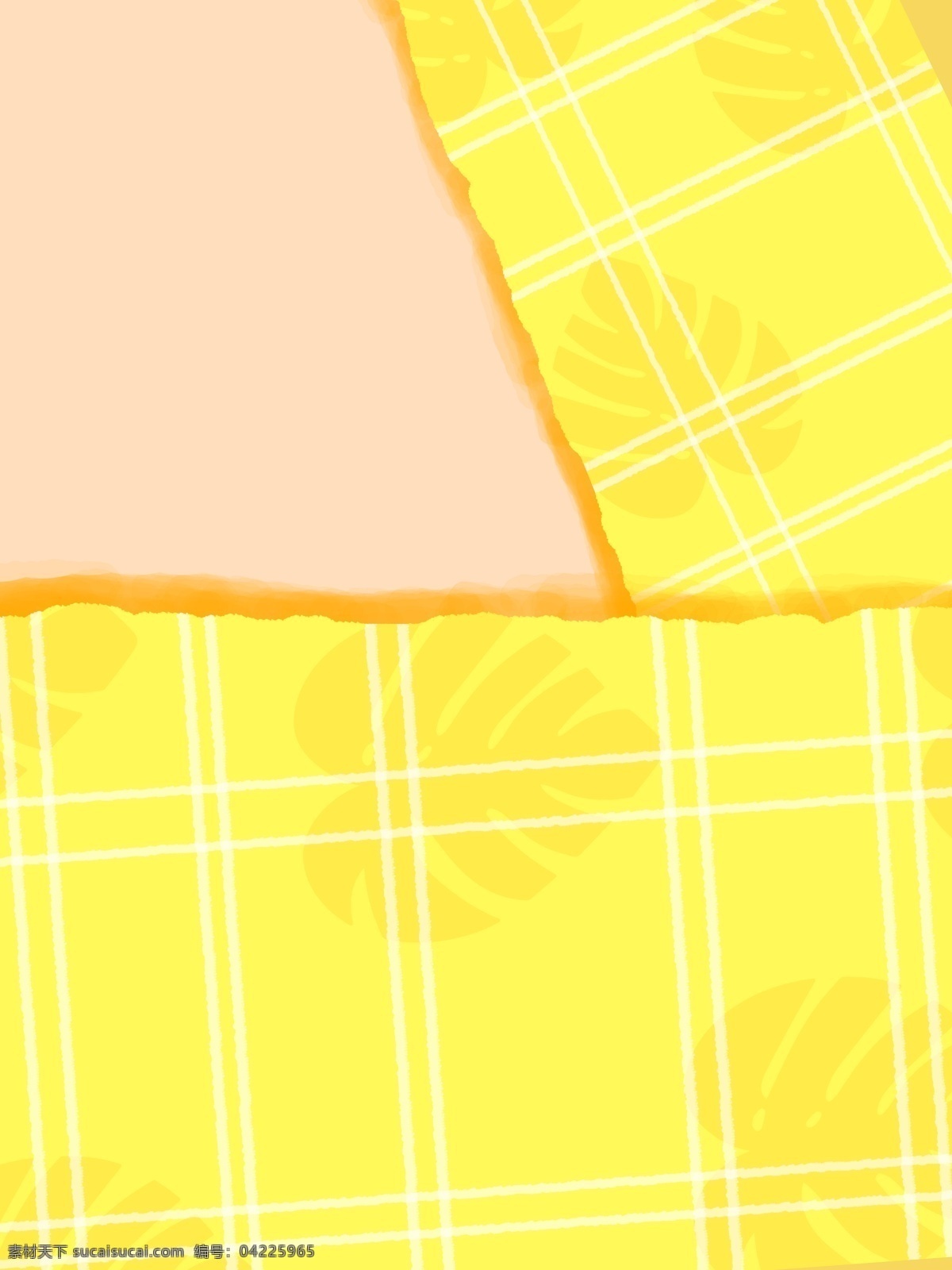 夏季 黄色 野餐垫 背景 夏天 夏季背景 餐垫 黄色背景 格子餐垫 彩绘背景 背景展板 特邀背景 背景展板图 背景图 野餐背景