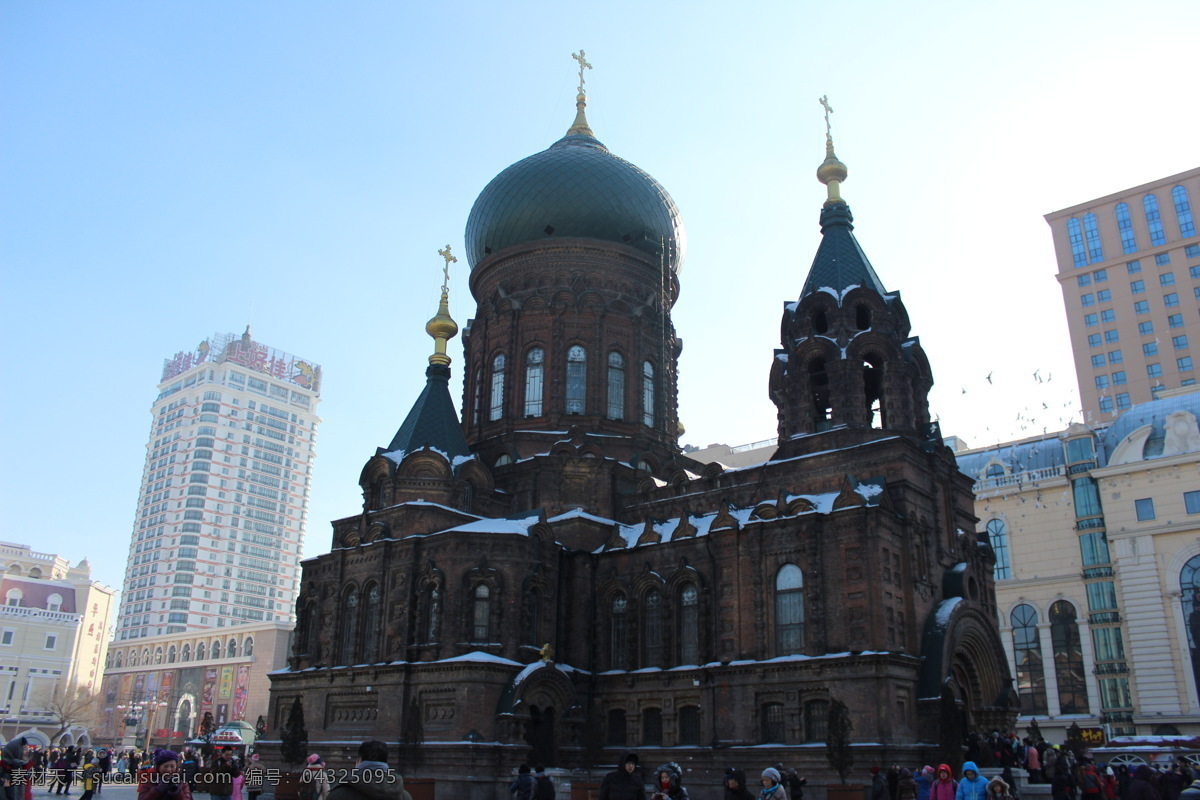 哈尔滨教堂 教堂 哈尔滨 天主 冬季 西方 国内旅游 旅游摄影 黑色