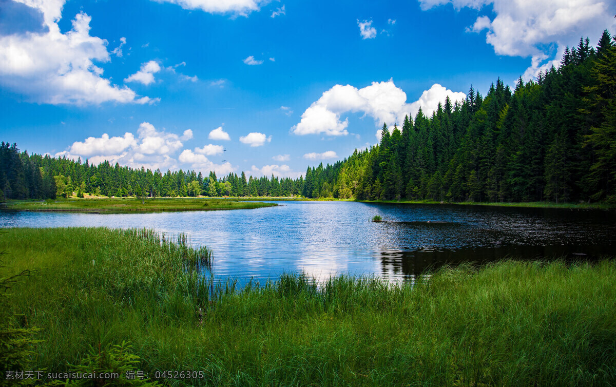 山中湖泊 天空 自然 旅行 风景 山峦 田野 树木 湖泊 青草 白云 蓝天 壁纸 旅游摄影 自然风景