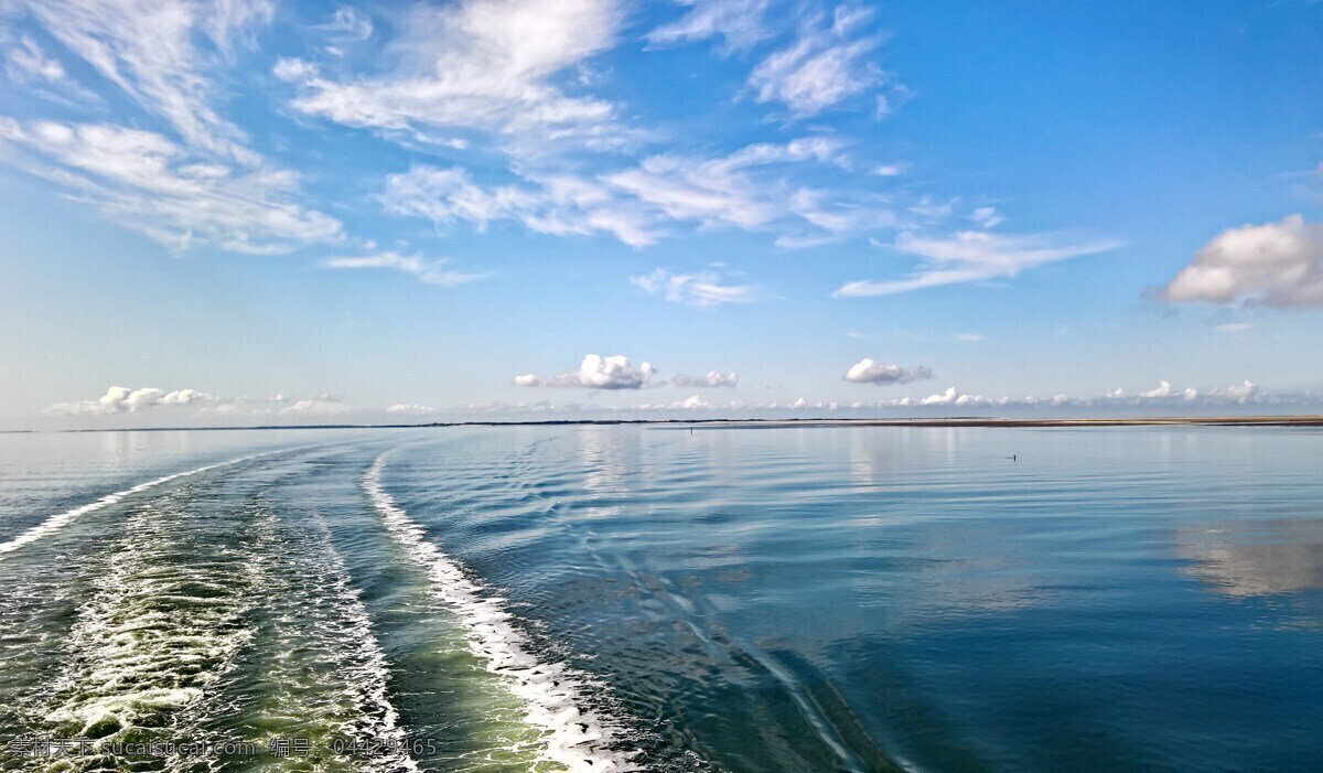海洋 海 北海 航运 蓝蓝的天空 水中倒影 自然景观 山水风景