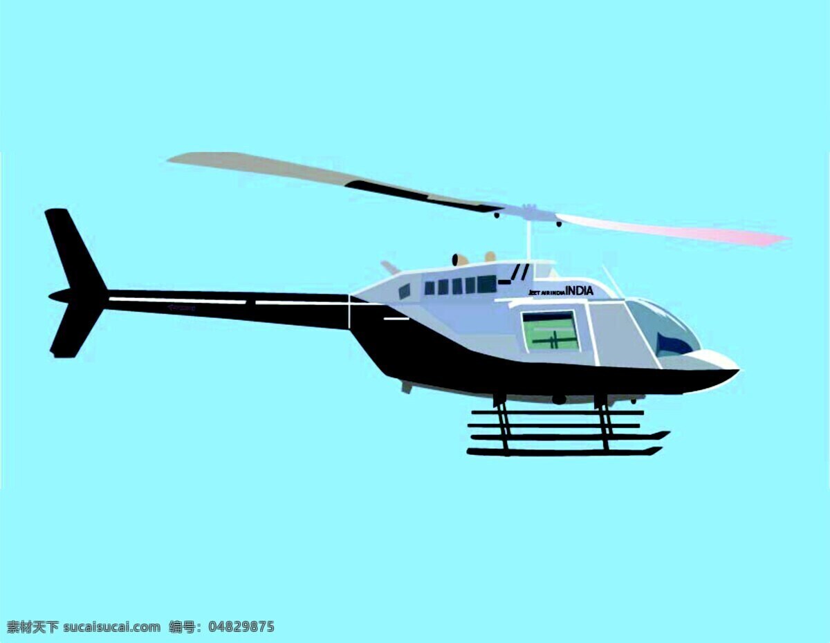 直升机 直升飞机 飞机 羽翼 卡通直升机 卡通 动画 动漫 可爱卡通 卡通形象 卡通设计 创意卡通 现代科技 交通工具