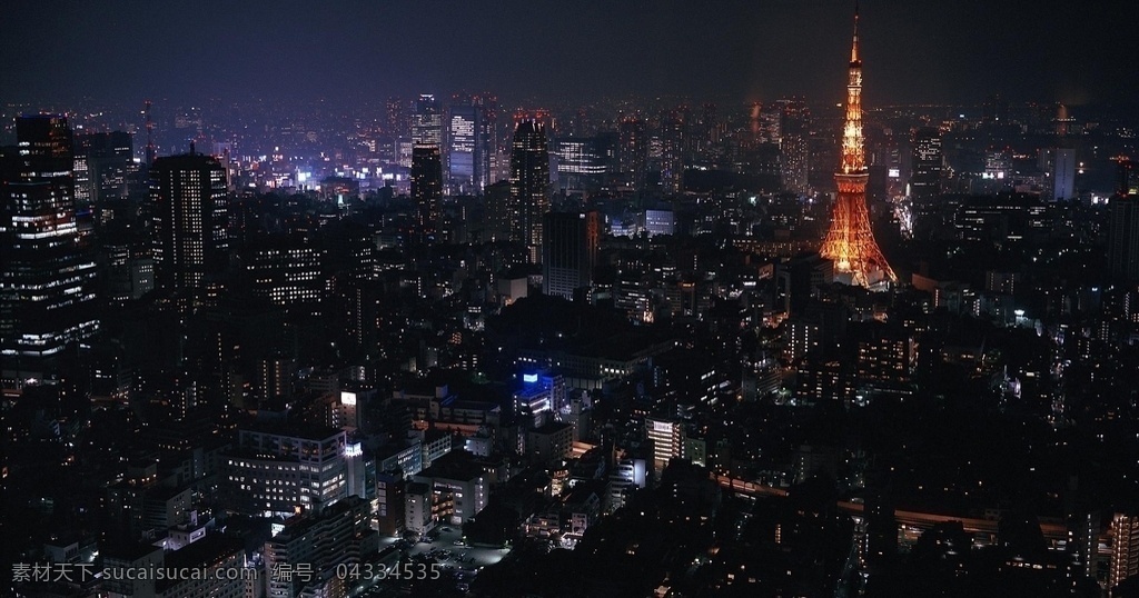 漂亮 城市 夜景 美丽 铁塔 旅游 航拍 旅游摄影 人文景观