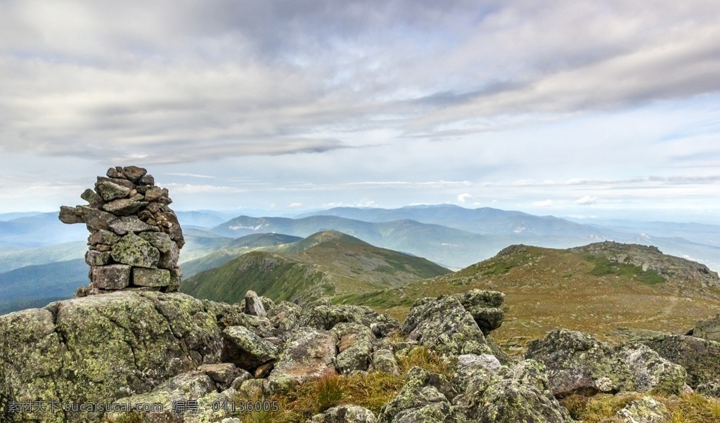 风景 自然风光 大自然风光 自然风景 美丽风景 草地 山顶 山脉 山石 天空 自然景观