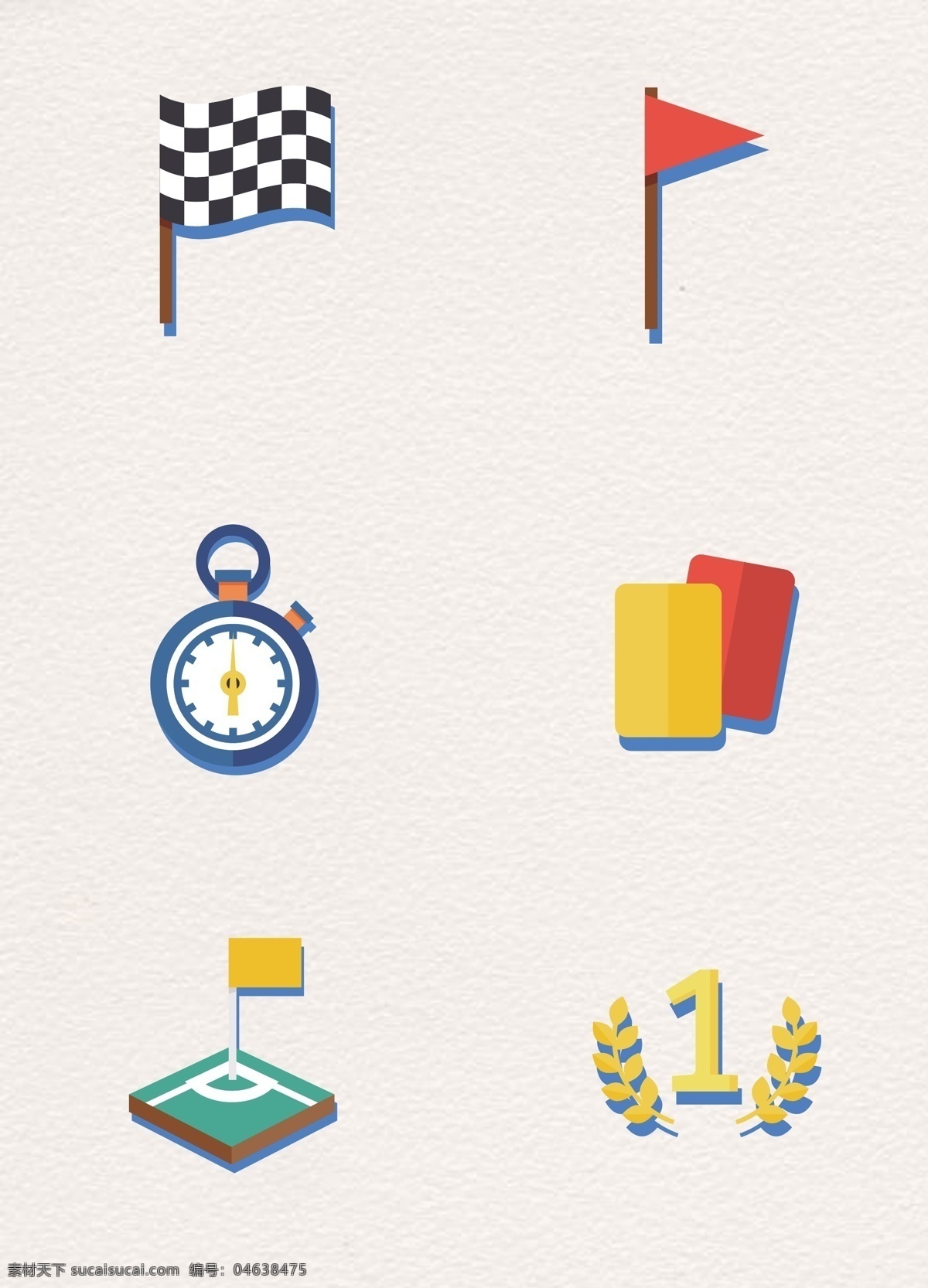 可爱 矢量 足球比赛 裁判 工具 图标素材 卡通 旗子 秒表 红牌 足球比赛图标 黄牌 裁判工具