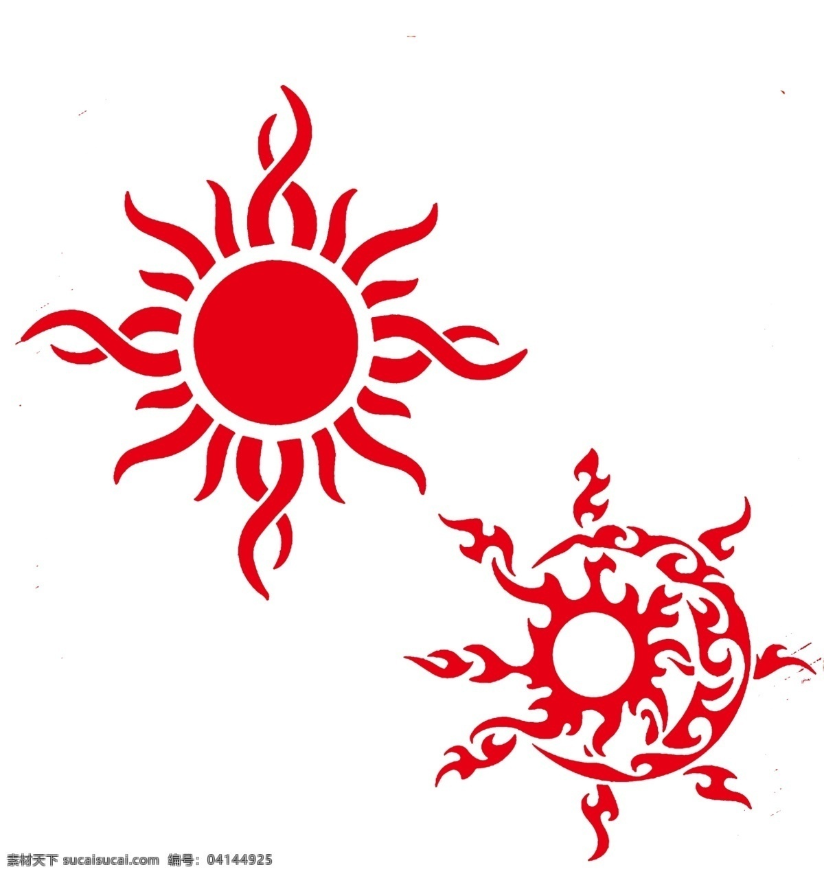 太阳 红色 矢量图 剪纸 艺术 雕刻 镂空 文化艺术 传统文化