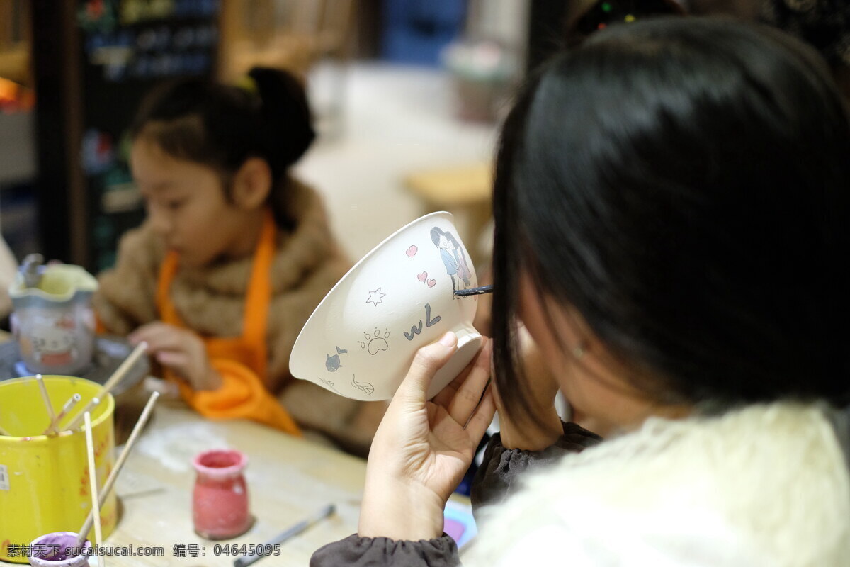 陶艺 民间艺术 彩绘 陶瓷 制作 手工艺 上彩 釉下彩 陶胚 手工作坊 传统文化 陶吧 培训 文化艺术
