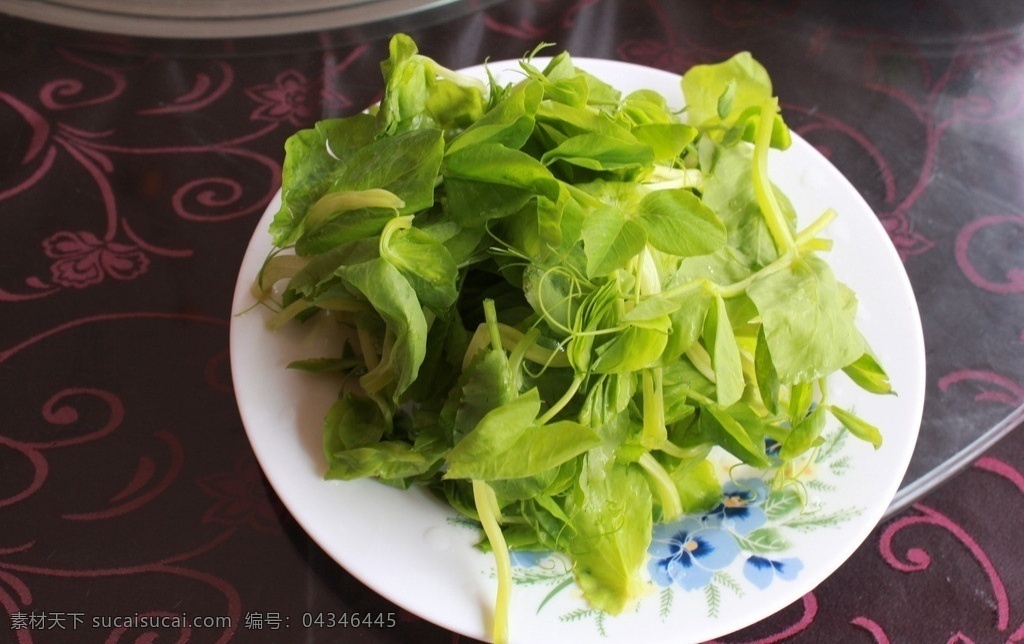 豌豆尖 蔬菜 烫菜 火锅 传统美食 餐饮美食