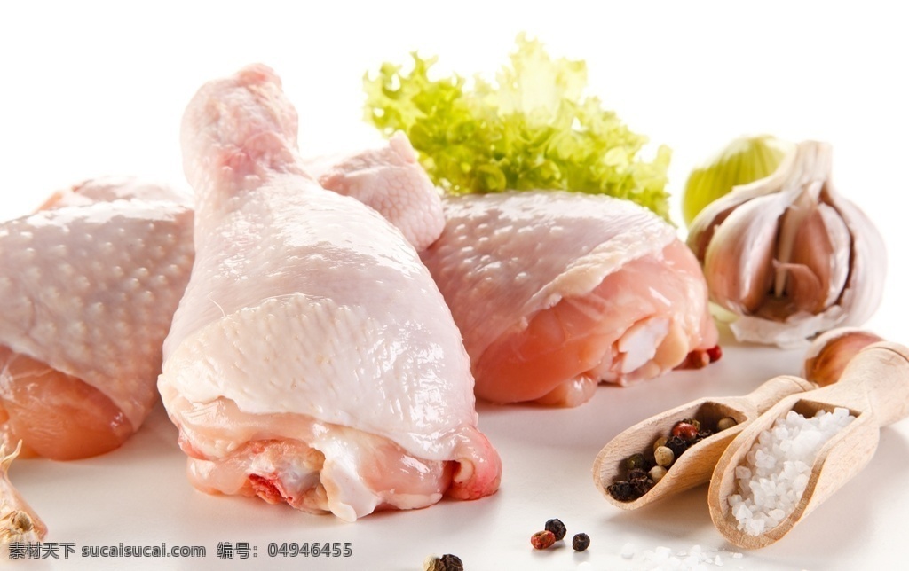 鸡腿 鸡肉 鸡胸肉 琵琶腿 鸡翅 食材 餐饮美食 食物原料