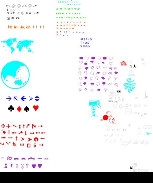 符号 标识标志图标 小图标 小标志 矢量图库