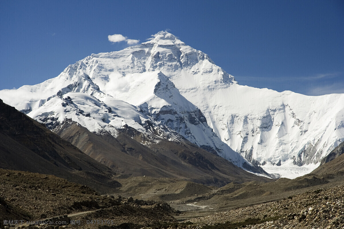 雪山 风景 高清 山峰 山脉 山峦 雪