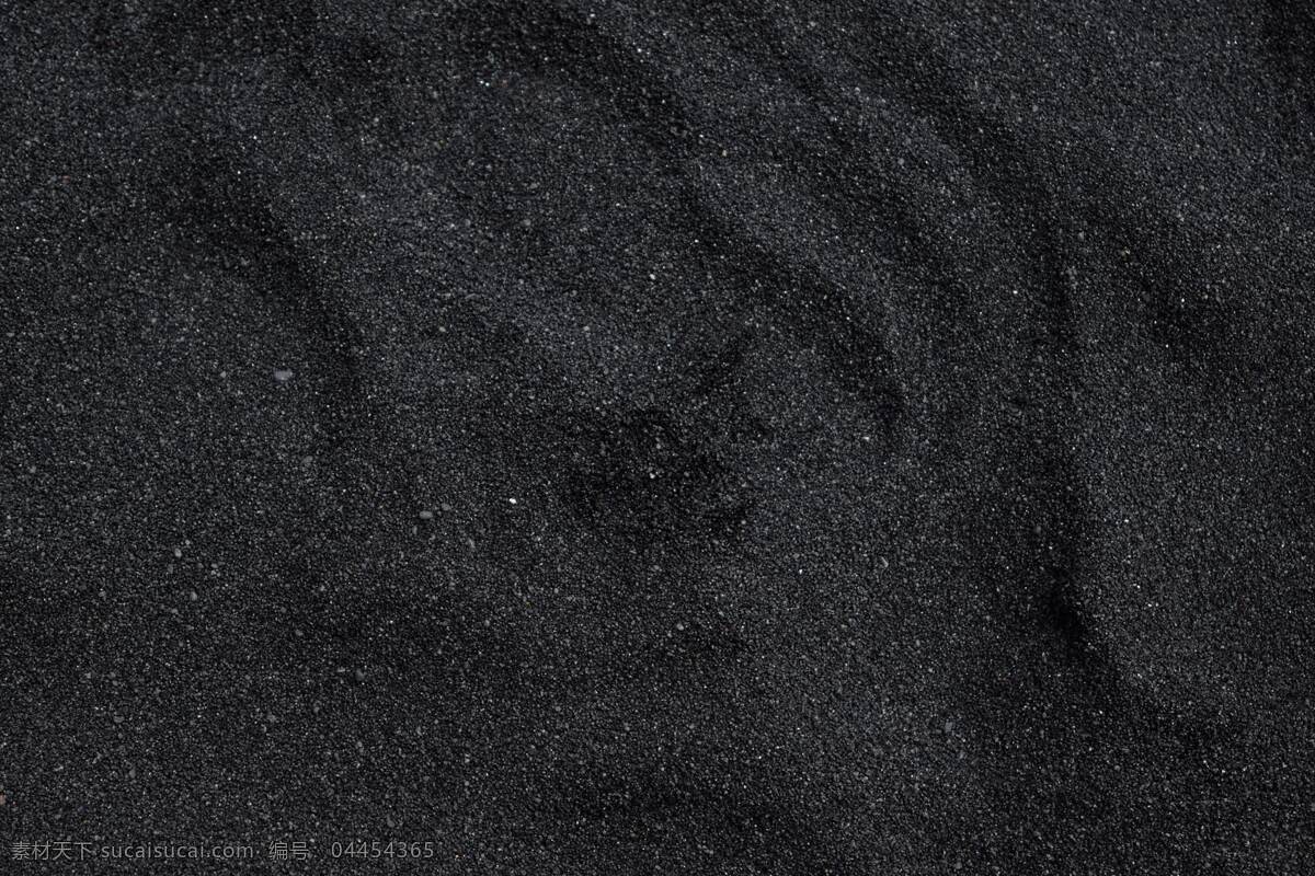 沙漠 黑色沙子 沙子背景 纹理