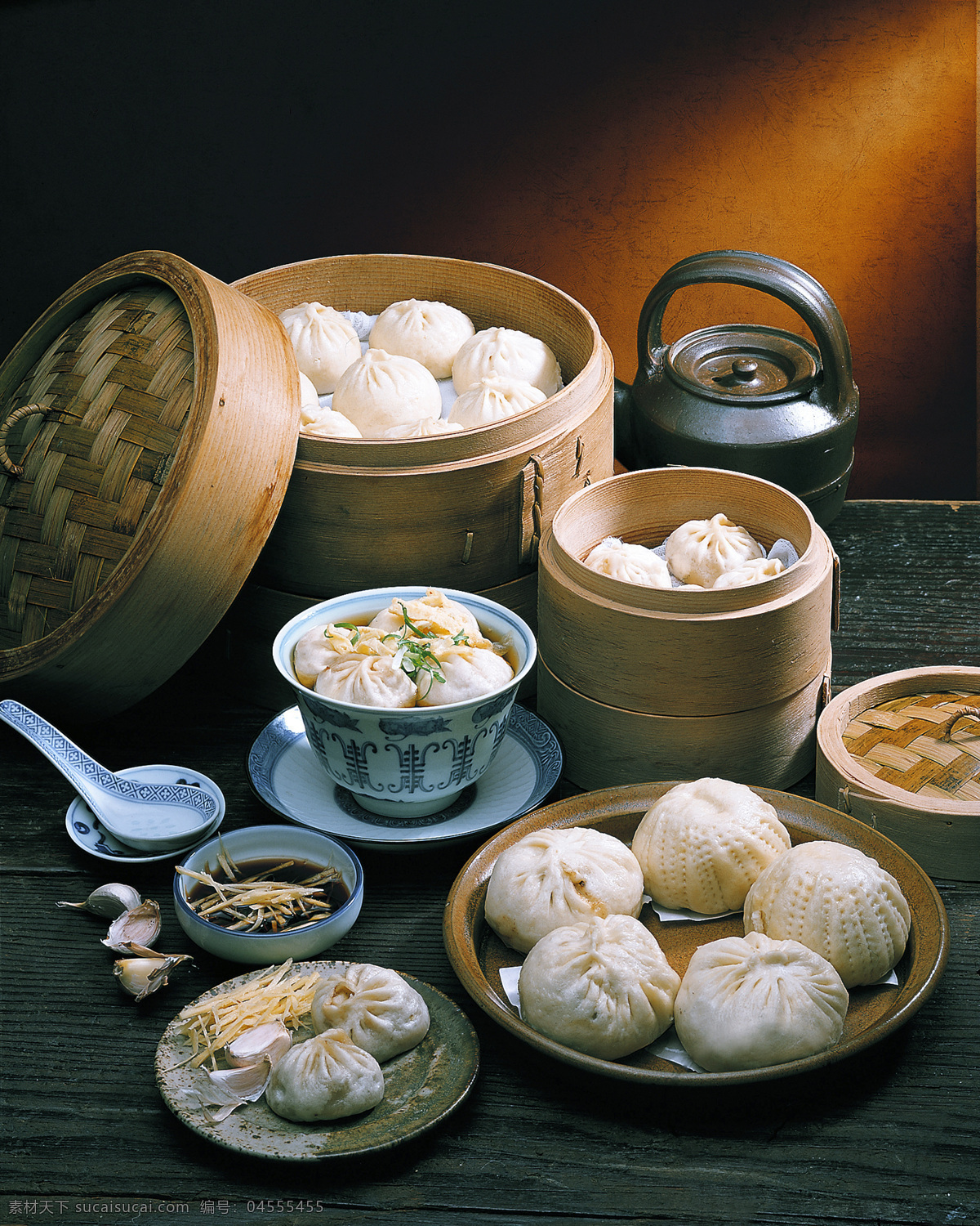 美食免费下载 包子 美食 中国传统食品