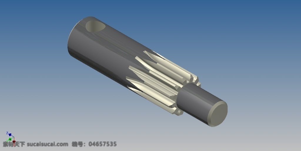 小 齿轮 小齿轮 3d模型素材 其他3d模型