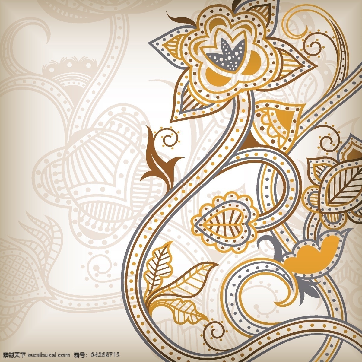 传统 典雅 花纹 背景 矢量 抽象纹样 传统花纹 花卉背景 线稿纹样 矢量图 花纹花边