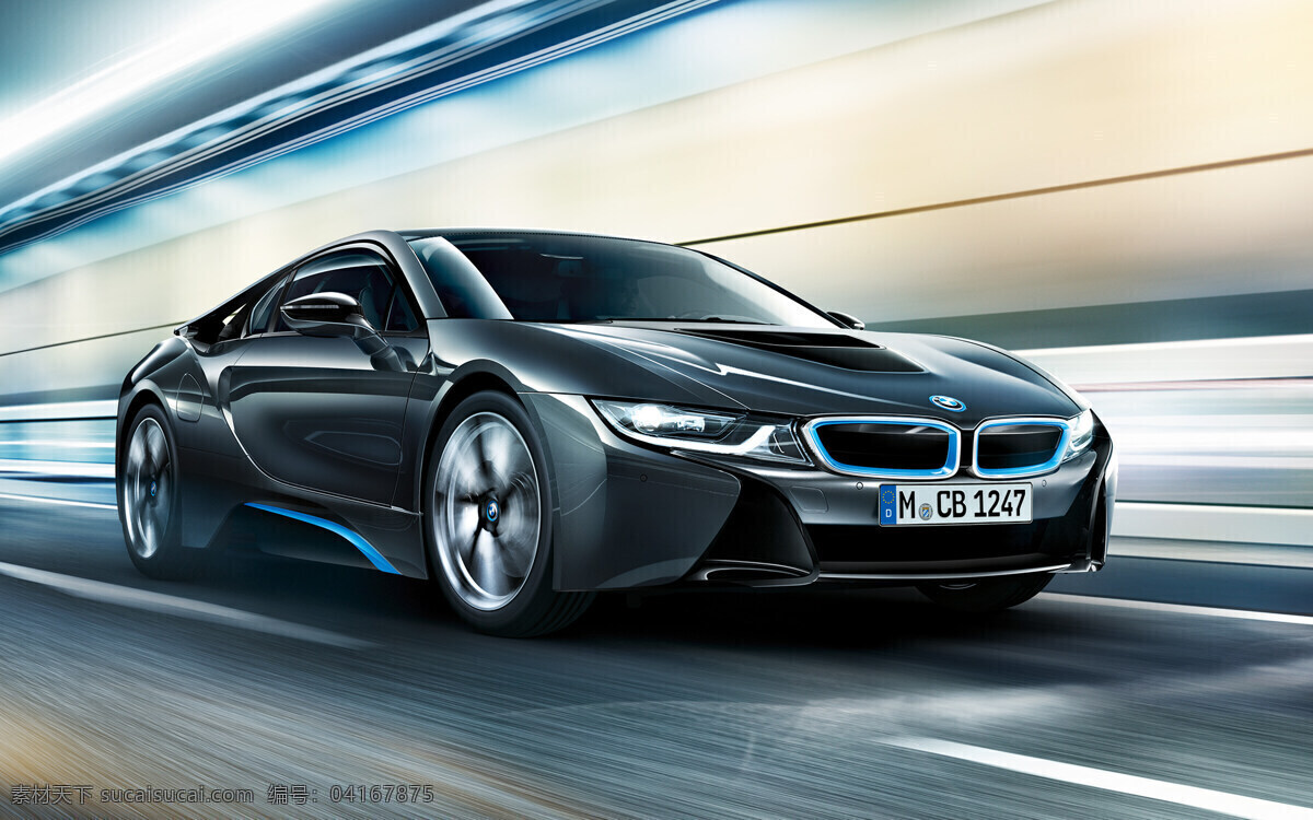 全新 bmwi8 宝马i8 宝马 i8 电动车 电动酷跑 汽车 bmw 现代科技 交通工具