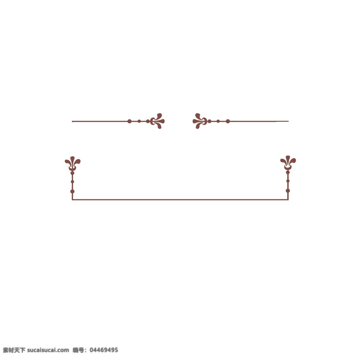 欧式 复古 咖啡色 花纹 边框 传统 装饰 边框纹理 古典 简约 正方形 长方形 花纹边框