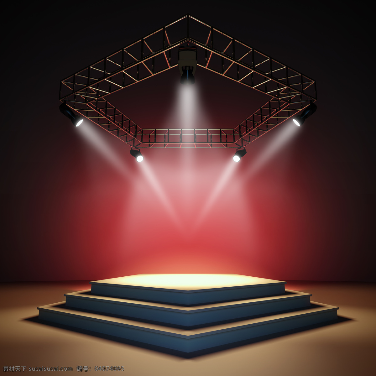 红色 背景 灯光 个人 舞台 造型 表演 舞台设计 主演舞台设计 主造型台设计 方形台 头顶 直接 照明 红色背景 其他类别 生活百科