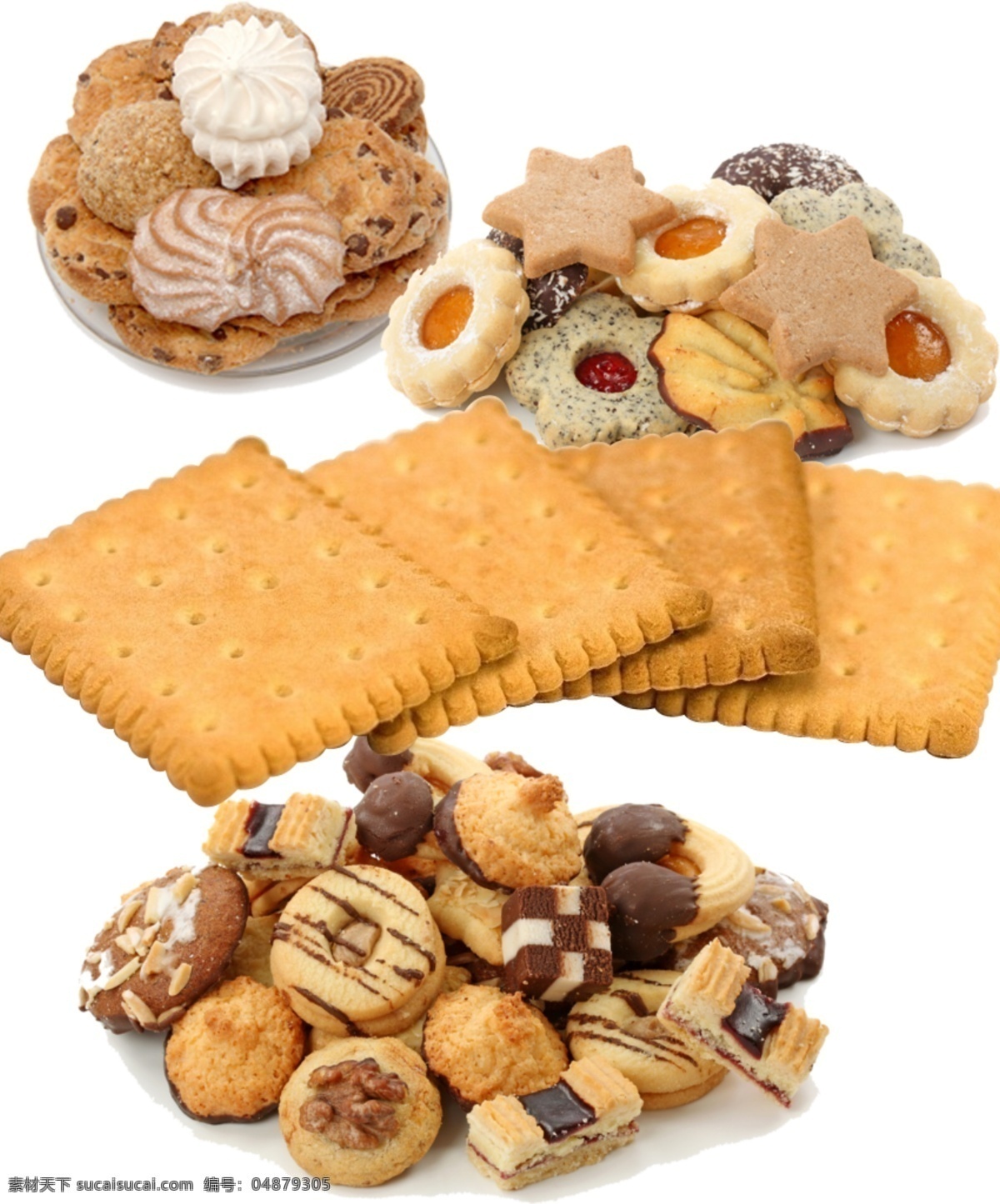 饼干免费下载 方形饼干 巧克力饼干 奶油饼干 夹心饼干 psd源文件