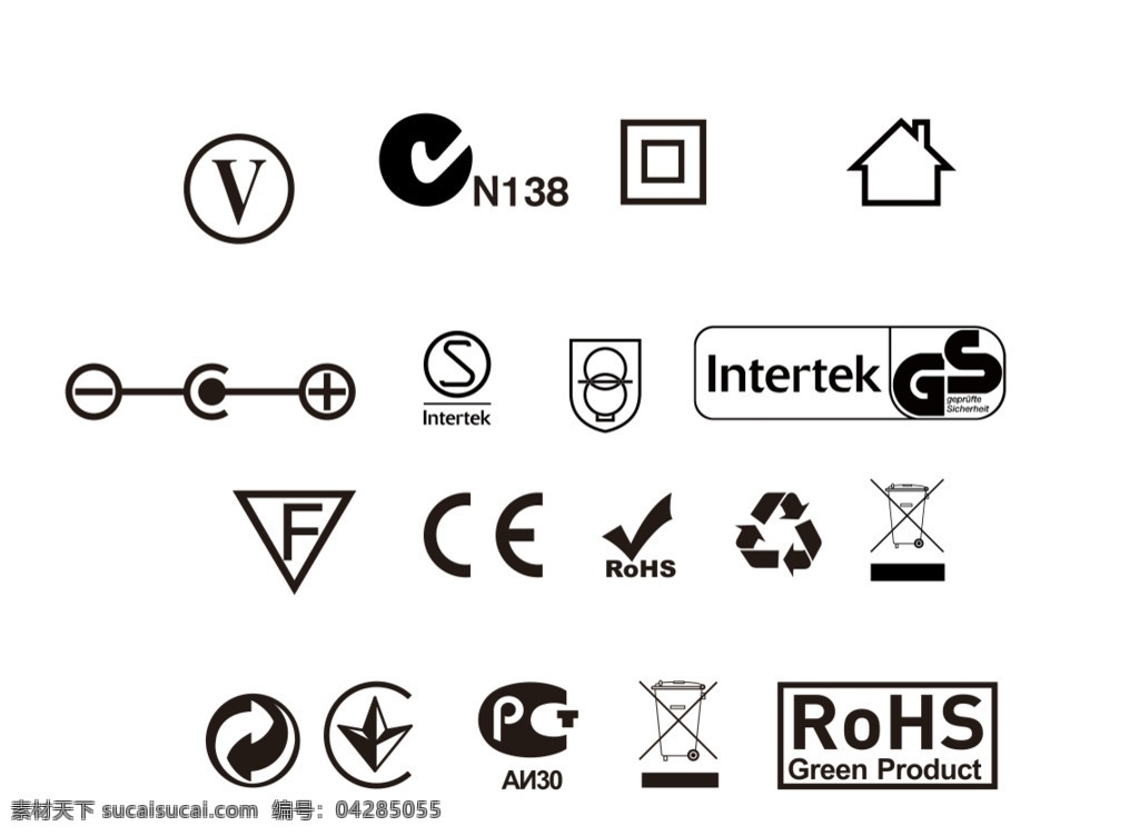 电源认证标识 ctick 标志 澳规充电器 认证标志 环保认证 回型标识 小房子标识 标志图标 公共标识标志