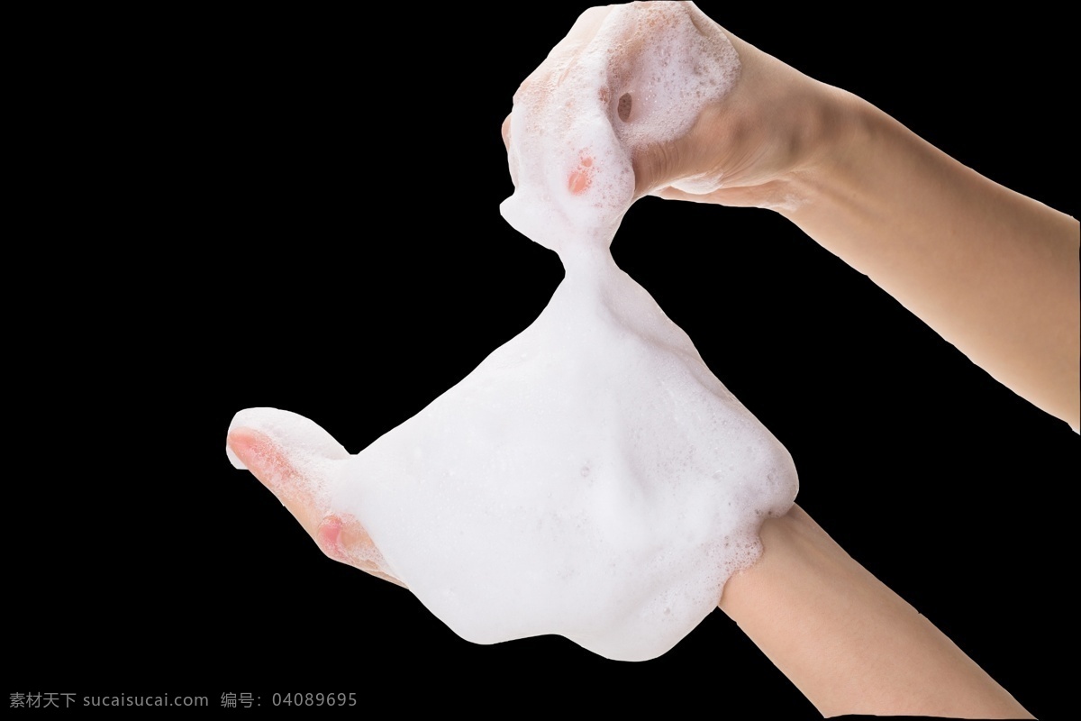 泡沫 乳膏 化妆品 肥皂 手 洗手 洗面奶 面膜 洗粉 泡泡 吹泡 搓手 搓泡泡 人物 摄影素材 摄影模板 其他模板