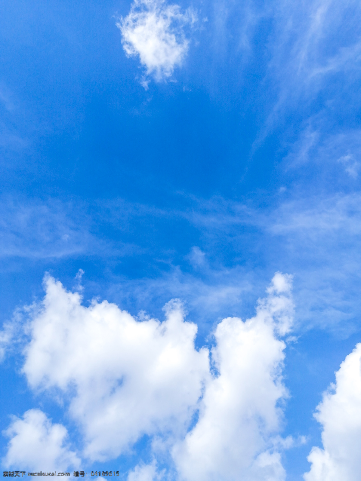 蓝天白云 云朵 天空 白云 晴天 多云 壁纸 插画素材 背景素材 海报素材 风景 日光 自然景观 自然风景