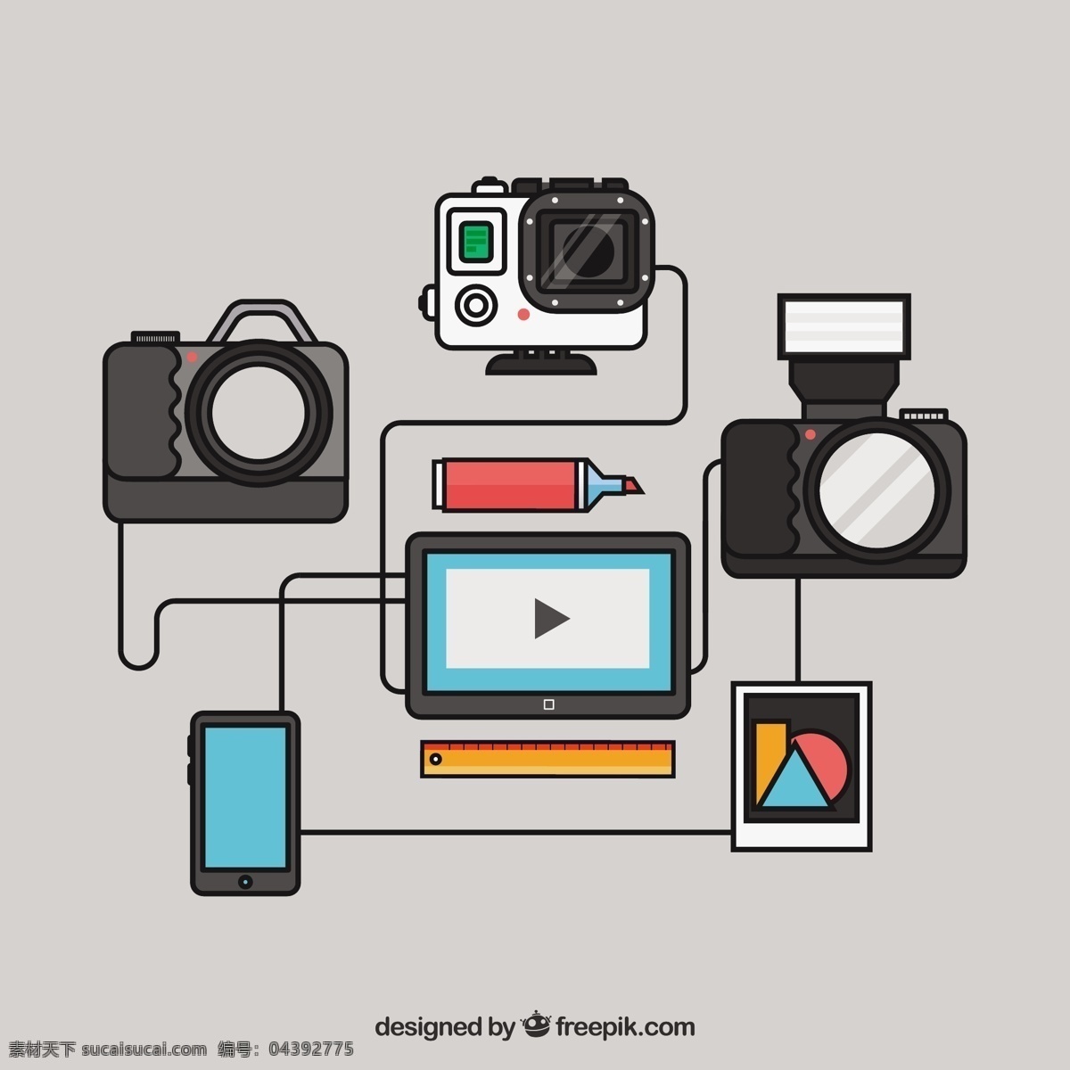 手机工具图标 图标 相机 手机 平板电脑 电话 连接 分享 照相机 小工具 共享