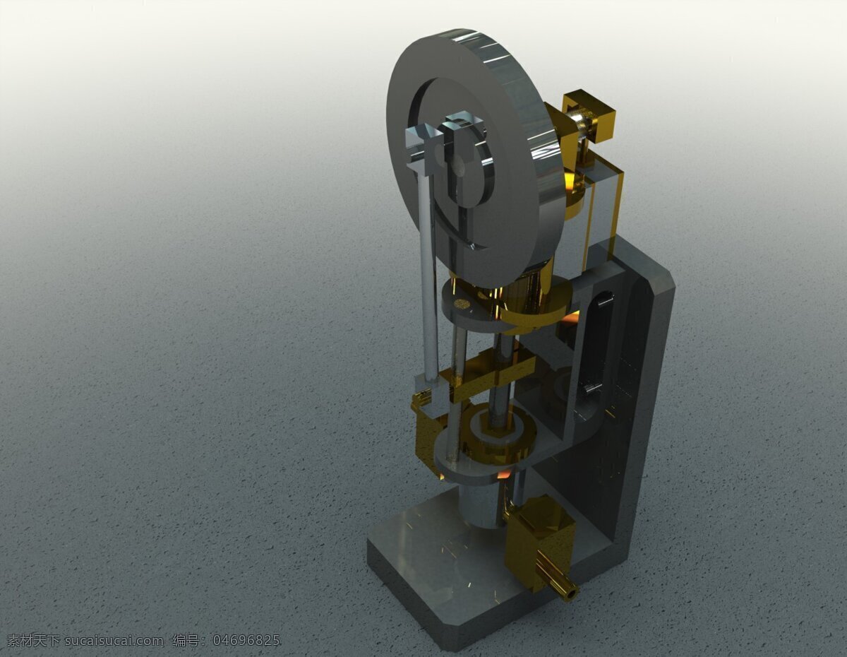 沃克斯 豪尔 辅助 泵 工程 机械设计 3d模型素材 建筑模型