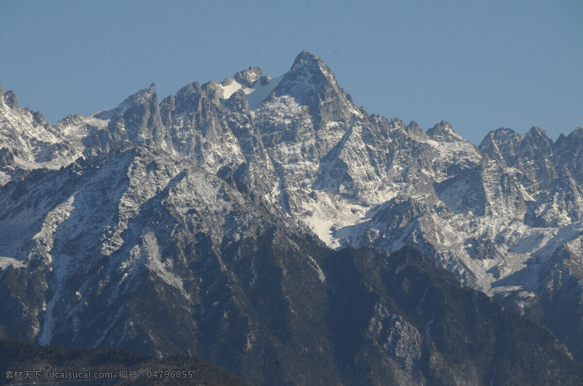 白龙雪山 雨崩村 梅里雪山 远眺 徒步 露营 旅游摄影 国内旅游