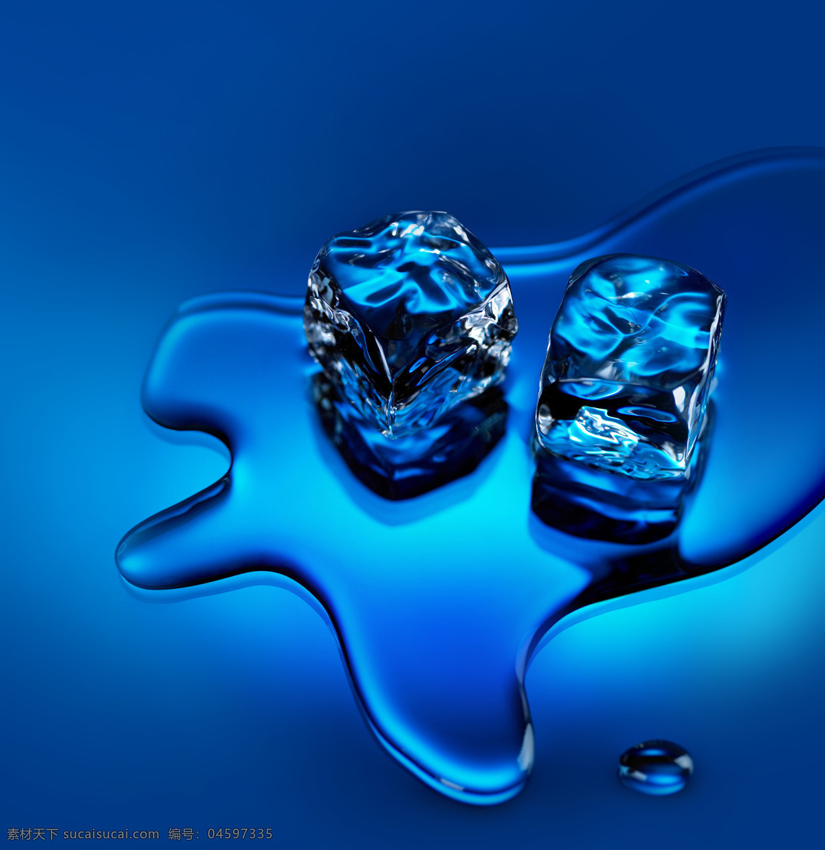 冰 蓝色 水 冷 自然风光 底纹边框 材 背景 换背景颜色 冰块素材 冰素材 水素材 夏天 清凉 蓝色背景 冰水 清爽一夏