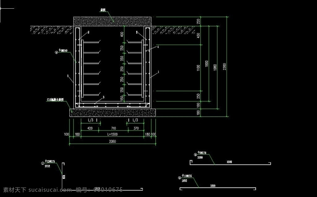 电缆沟 dwg 电梯 电梯井 电缆 环境设计 建筑设计