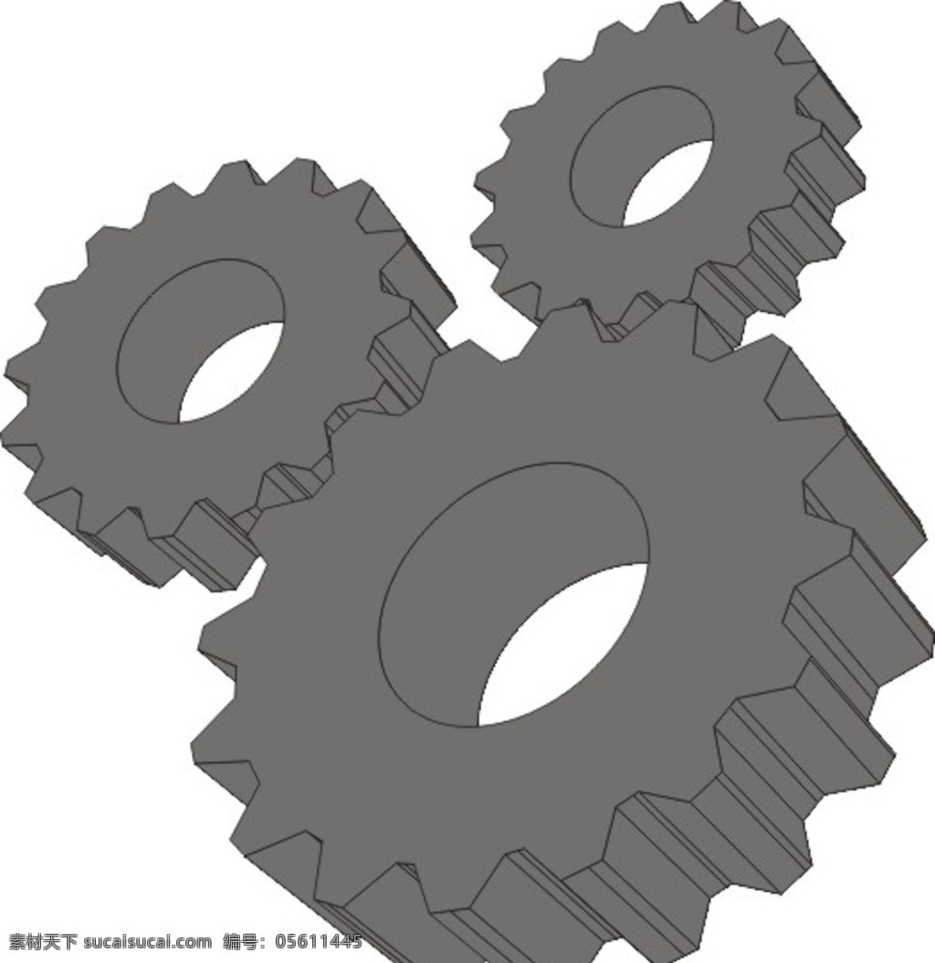 齿轮 机械 设备 机器 装备 标准件 标件 零件 技术装备 生产工具 工业设备 矢量素材 简图 现代科技 工业生产