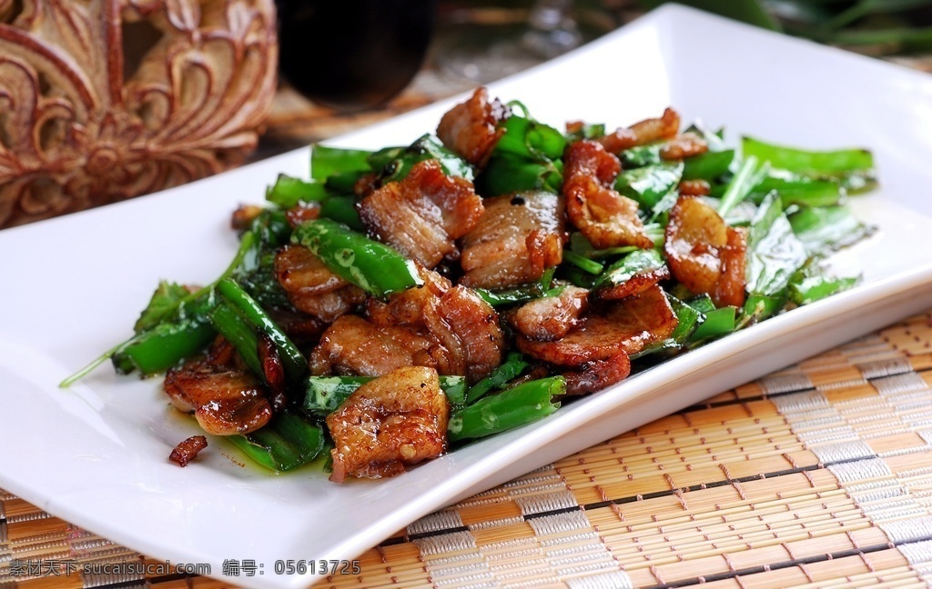 湘式小炒肉 美食 传统美食 餐饮美食 高清菜谱用图