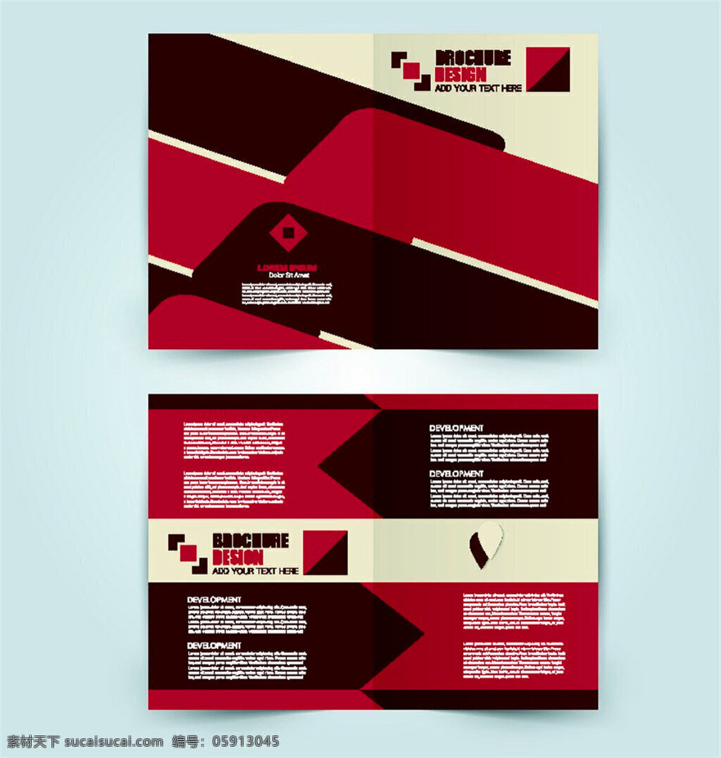 红色几何画册 封面背景 广告单页 宣传单设计 宣传手册 公司画册 画册设计 产品画册 宣传画册 矢量 创意画册 红色手册 几何画册