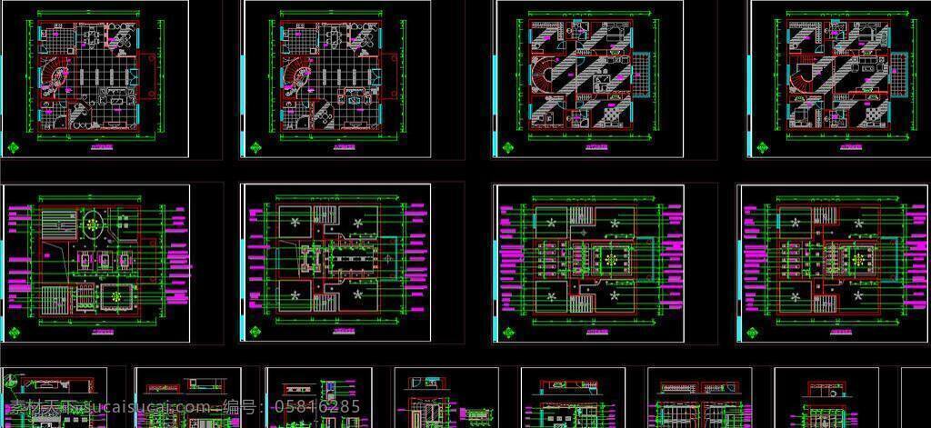 cad 别墅 公馆 环境设计 建筑设计 立面图 平面图 剖面图 施工图 室内设计 宁波 别墅装修 dwg 图纸 装修 装饰 私宅 别业 别墅图纸大全 源文件 cad素材 室内图纸