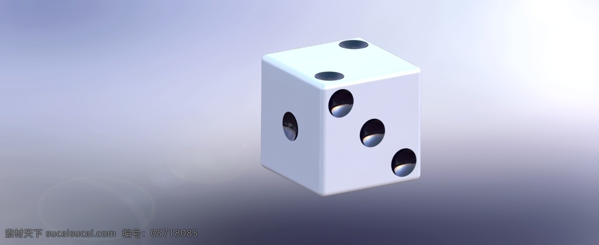 掷 骰子 掷骰子 3d模型素材 其他3d模型