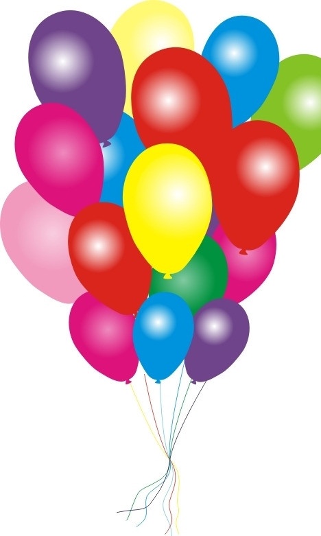 气球素材 气球 气球矢量图 彩色气球 霜乔设计 节日素材 矢量