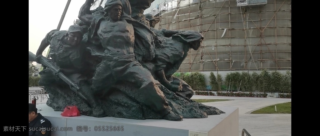 铜雕像 英雄雕像 雕像 英雄烈士 烈士 革命烈士 战士雕像 战士铜像 多媒体 实拍视频 自然风光 mp4