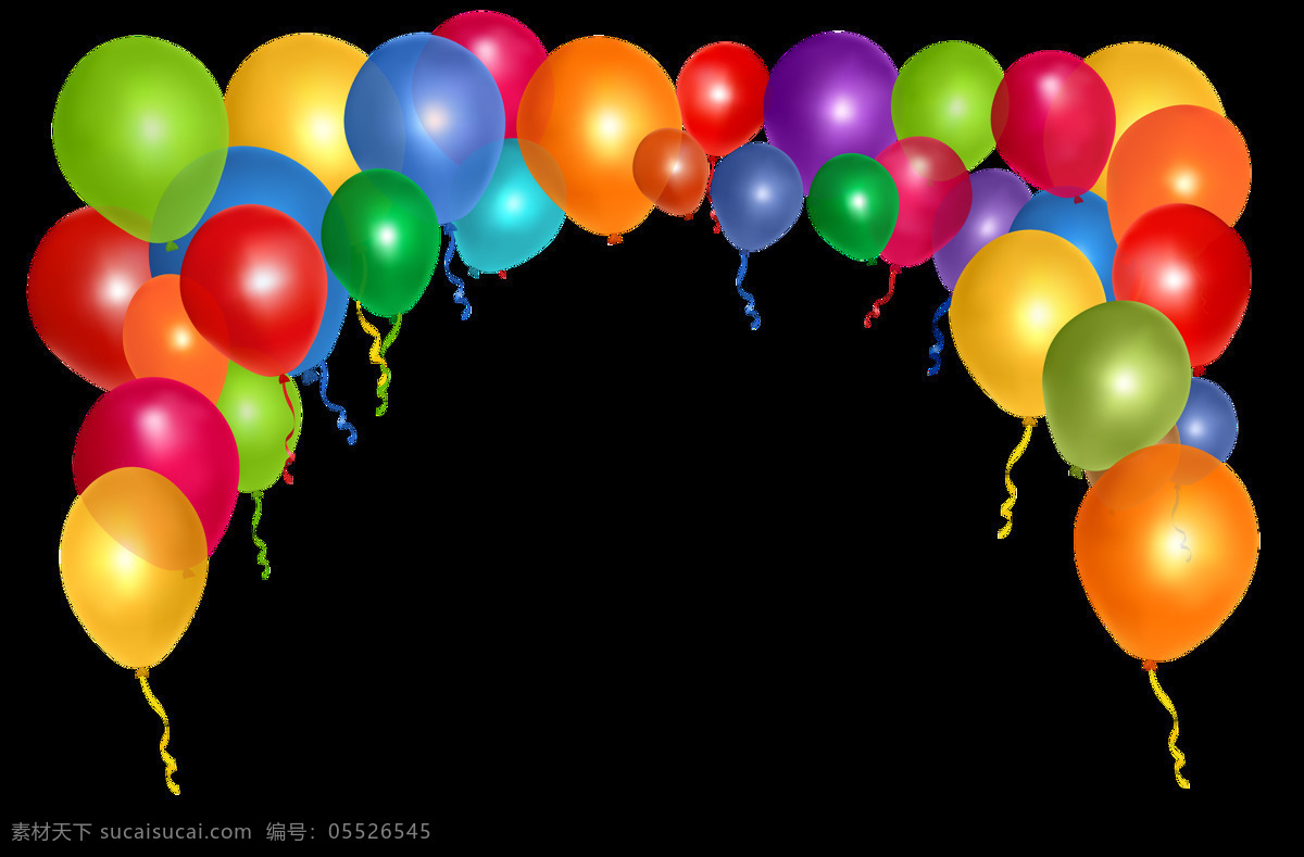 气球素材 气球 彩色气球 漂浮气球 漂浮 天空 活动 庆祝 喜庆 门型气球 文化艺术 节日庆祝