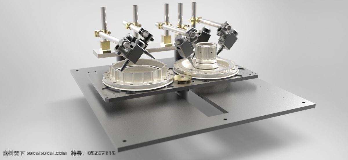 离合器 润滑 组件 机器 模具 solidworks autocad 夹具 装配 catia 发明家 加油机 3d模型素材 其他3d模型