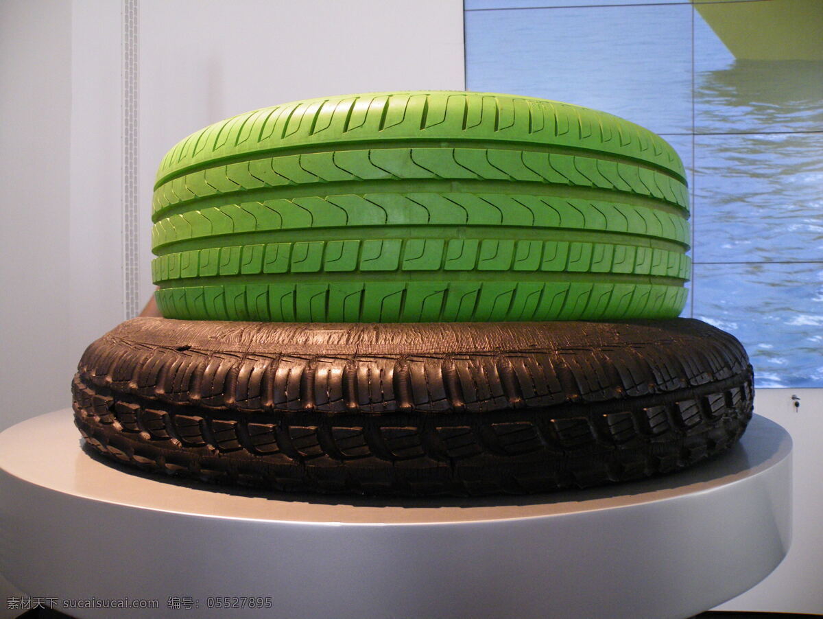 艺术馆展览 艺术品展示 艺术 现代艺术 综合 轮胎 轮胎图片 黑色