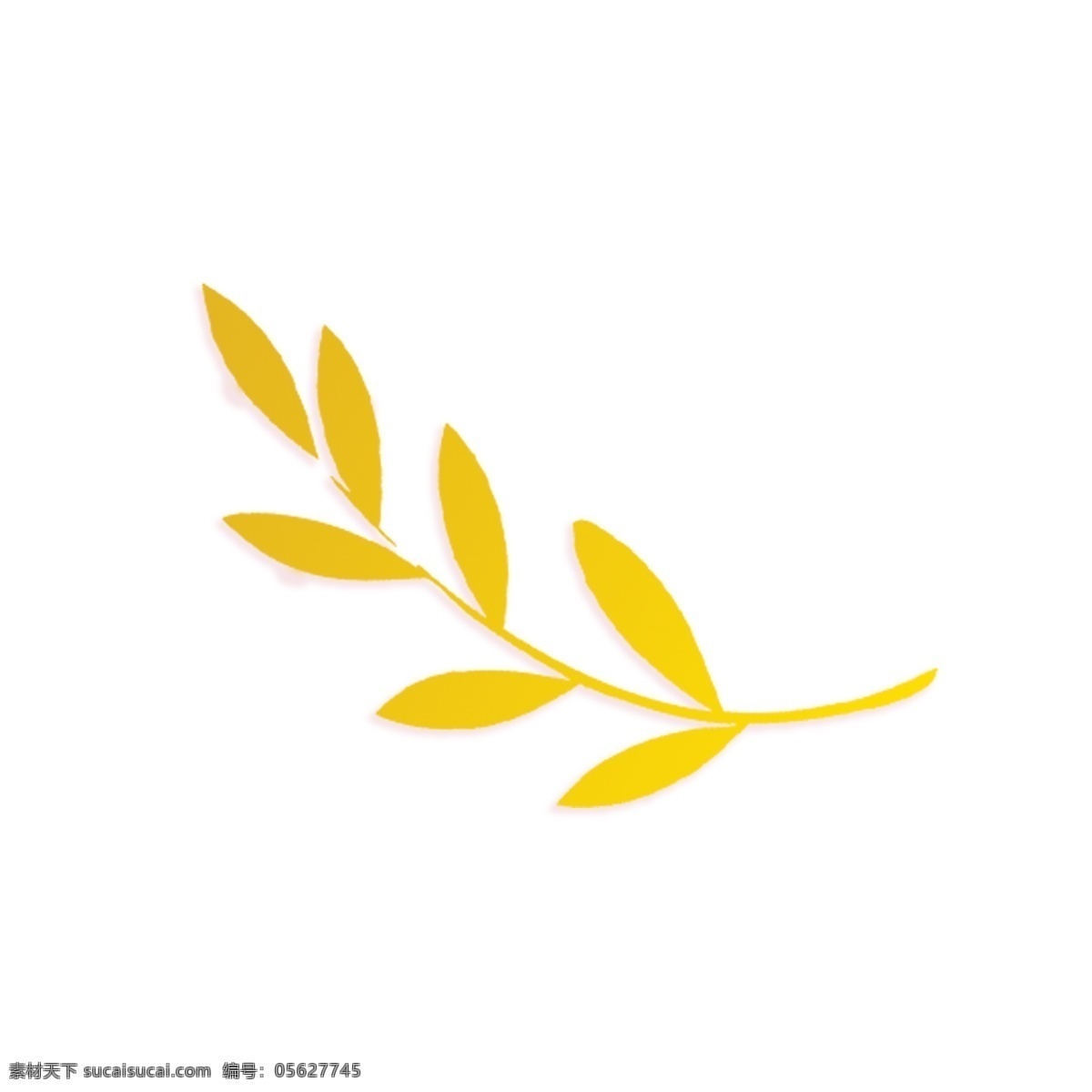 长长 枝叶 免 抠 图 小叶子 黄色的枝叶 新鲜的叶子 绿色植物 绿色生态 黄色枝条 黄色的叶子 免抠图