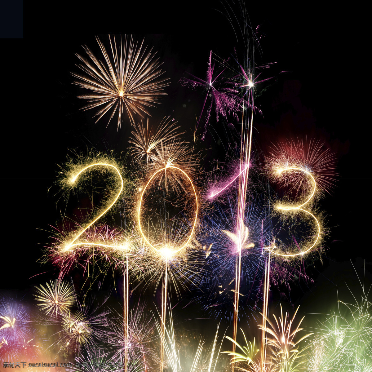 创意 烟花 字体 2013 艺术字 字体设计 新年 蛇年 创意图片 节日庆典 生活百科 黑色