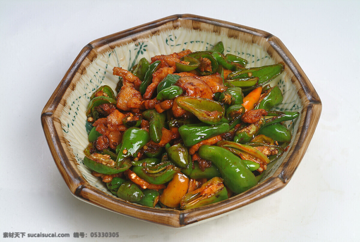 余干椒炒肉 干椒 干椒炒肉 炒肉 传统美食 餐饮美食