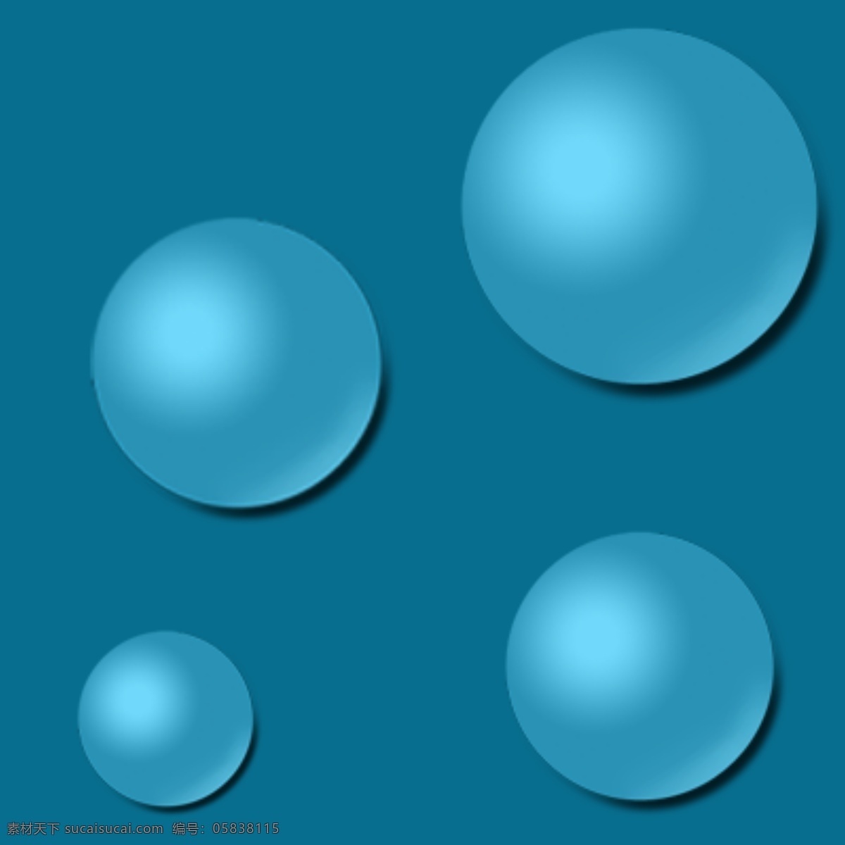 蓝色球体 球体 蓝色 背景 球 几何体 底纹边框 其他素材