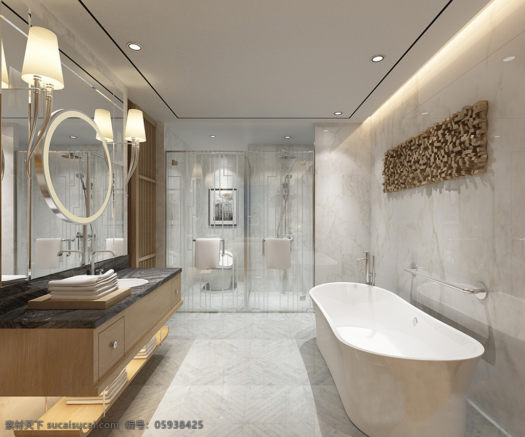 现代 简 欧 风格 浴室 浴缸 装修 效果图 时尚 简约 欧式风格 浴室装修 浴缸装修 高清大图